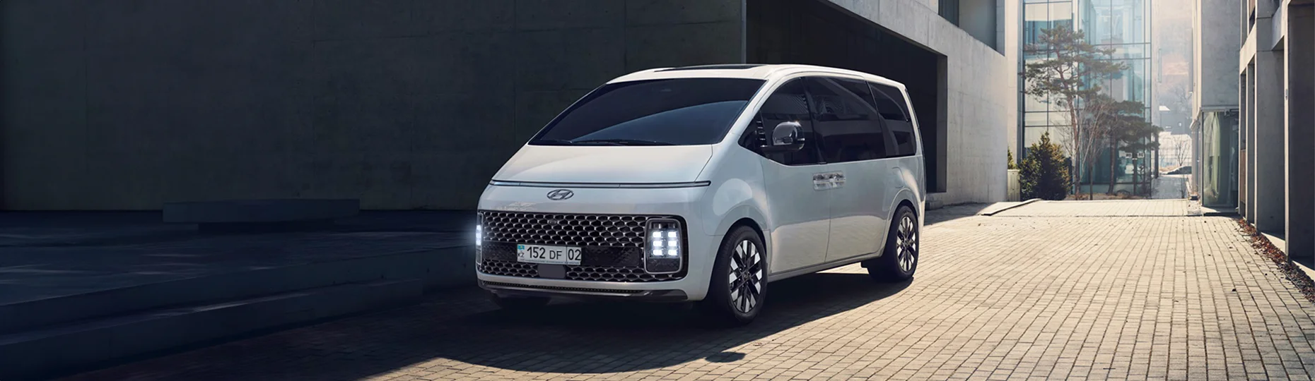 Новый Hyundai Staria 2023 купить в Алматы и Казахстане | Технические  характеристики - Hyundai Kuldzhinka